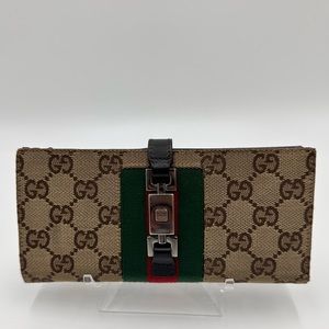 GUCCI SHERRY LINE JACKIE WALLET